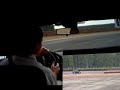 Mazda 3 on race track