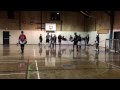 Rage vs. Wolfpac Period 1 Part 1 (01/30/10) Ball Hockey Videos