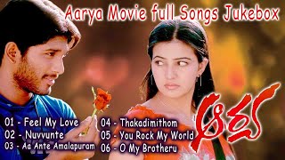 Aarya Telugu Movie  Songs Jukebox | Allu Arjun, Anuradha Mehta #aarya #alluarjun