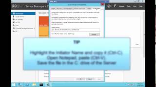 NetApp: Create a LUN and attach as a drive on Windows Server 2012