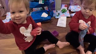 Twins have a Merry Christmas Eve!