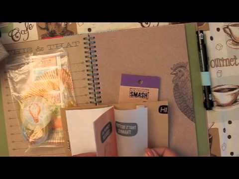 Как сделать smash book