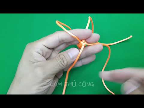 Thắt Dây Móc Chìa Khóa Treo Xe | Balo || keychain diy
