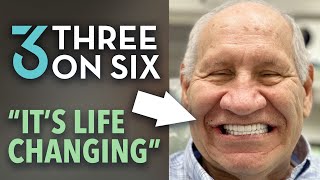 No More Hiding My Teeth! Permanent Dental Implants and Zirconia Bridges with 3 on 6