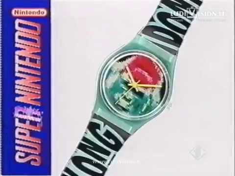 Pubblicità italiana Donkey Kong Watch (1995)