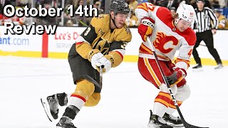 Reviewing October 14Th, 2025 Nhl Games