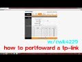 How to Port Forward TP-Link Router!