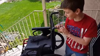 Kid Temper Tantrum Attempts Real Life Happy Wheels On Sister Deleted