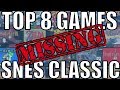 Top 8 Games Missing From The SNES Classic Edition | 8-Bit Eric