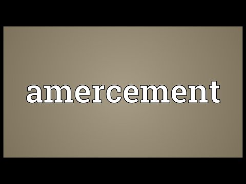 Header of Amercement