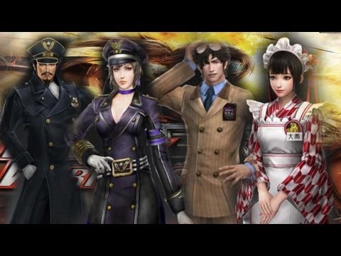 Dynasty Warriors 8 - Modern Job DLC Costumes!! (Comentary)