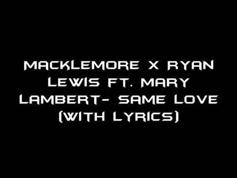same love lyrics macklemore mp3