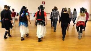 New year's day Country line danse à Dinard Avril 2015