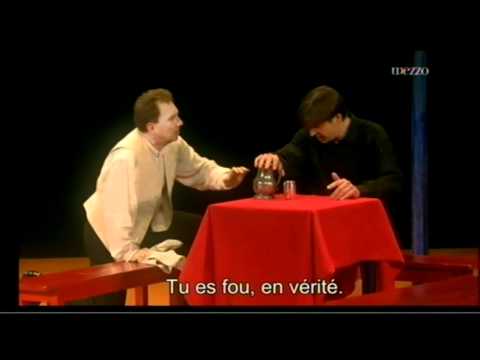 Op ra de Mozart extrait le souper l' enfer Don Giovanni Peter Mattei 