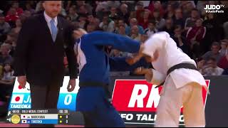 J. Maruyama Jpn Vs T. Takeoka Jpn Paris Grand Slam 2024 Final -66 Kg