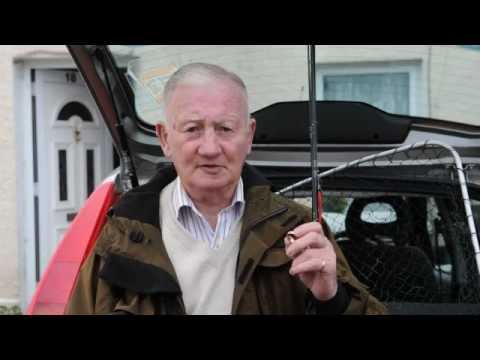 Angler Pat O'Flaherty Glasheen Cork nets a wedding band in the River Lee 