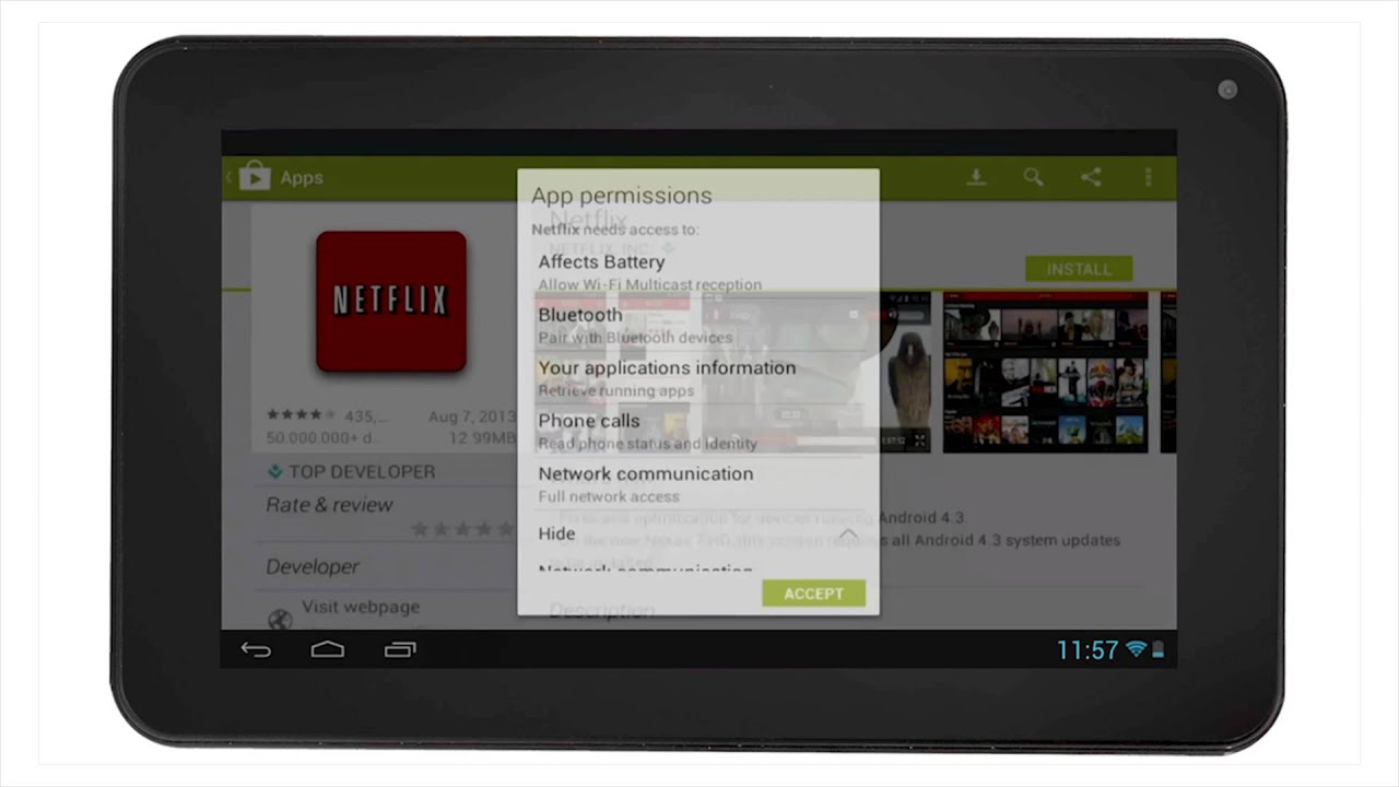 RCA Tablets | Apps Install and Open (Android 4.1) - YouTube