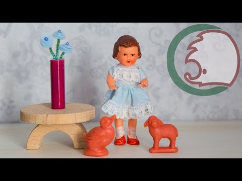 Как сделать настольную лампу для куклы