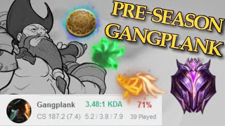 Pre-Season Guide To 70% Masters With Gangplank - Runes And Items