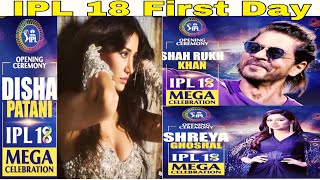 Ipl 18 Sharuk Khan Disa Pathani Shreya Ghoshal Live Performance Dancer Eden Garden