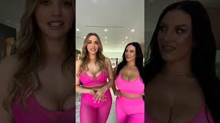 Mia Malkova and Angela White lingerie outfit #girl