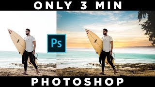 How To Change Overcast Photos Into Awesome In Photoshop - Add Sunset To Boring Sky Easily & Quickly