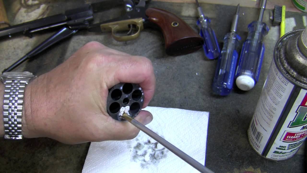 Disassembly and cleaning Remington Cap and Ball Revolvers Part 1 YouTube