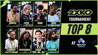 Fr Evo France 2Xko - Top 8 Ft Supernoon, Leffen, Wawa, Sonicfox, Mystic Smash, K7 Showoff & More