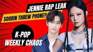 K-Pop Weekly Chaos Jennies Rap Leak & Soobins Phone Toss, Rms Therapy Session And More