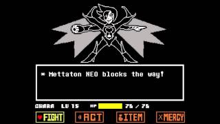 Undertale - Mettaton Neo Boss Fight Genocide Run