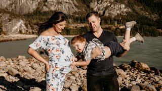 Maternity and Family Session in Squamish, British Columbia