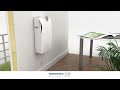 Видео AEROPAC® Бесшумная приточная вентиляция квартир