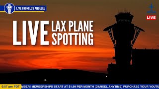EXCLUSIVE LOCATION! LIVE Plane Action at LAX from high atop the H Hotel
