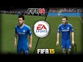 FIFA 14 VS FIFA 15 HEAD TO HEAD FACE COMPARISON | HD 1080p