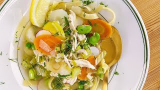 Rachael's Rags of Chicken and Noodles Soup Rachael's Rags of Chicken and Noodles Soup