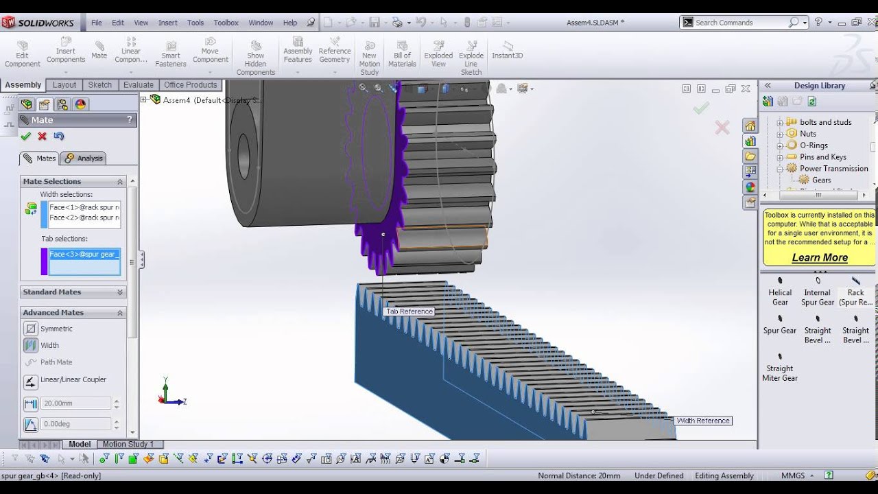 Solidworks Gear Tool