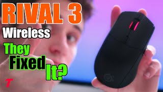 SteelSeries Rival 3 Wireless - They Made it VERY Good? ($50 Mouse Review)