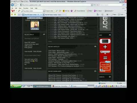 how to get demos, theme music, themes, flash games, pictures and other for your psp!