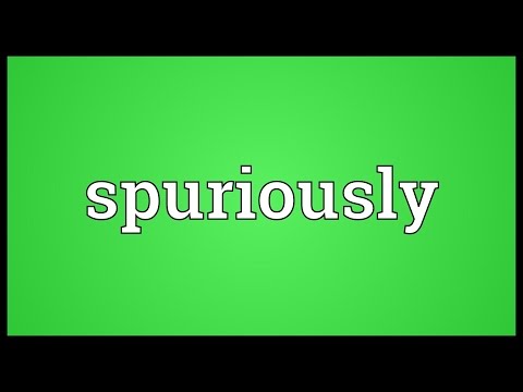 Header of spuriously