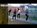 BEST EVER Russian Tae Kwon Do girl woman vs Man boy Kicks Beats him in Street Fight! Kickboxing
