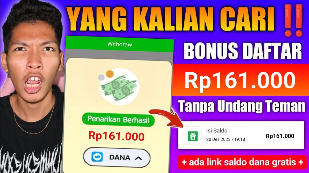REGISTER WITHDRAWAL IDR 161,000 | MONEY MAKING GAMES 2023 – REGISTER WITHDRAWAL IDR 161,000 | MONEY MAKING GAMES 2023 –