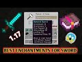 Best Enchantments For Sword In Minecraft Pocket Edition 1.17 | Benime Gaming