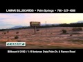 Billboard # 2192 / I-10 Freeway between Date Palm Drive and Ramon Road