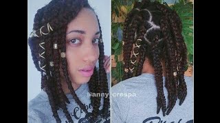 Trenzas africanas cortas l Jumbo Box Braid Bob l Anny Crespa