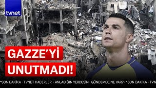 Cristiano Ronaldodan Gazze Göndermesi