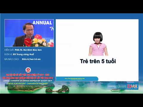 Điều trị hen trẻ em