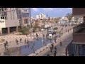 استهداف كاميرا سكاي نيوز عربية في بورسعيد