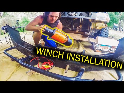 Winch Installation with Remote Switch and Review