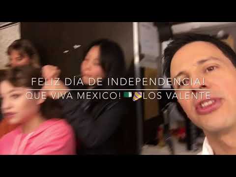 KAROL SEVILLA, CARO VALSAGNA Y DAVID MURI LES DESEAN FELIZ DĂA D INDEPENDENCIA MEXICO DSD SOY LUNA