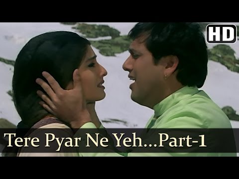 Tere Pyar Ne - Govinda - Raveena Tandon - Rajaji - Udit Narayan...